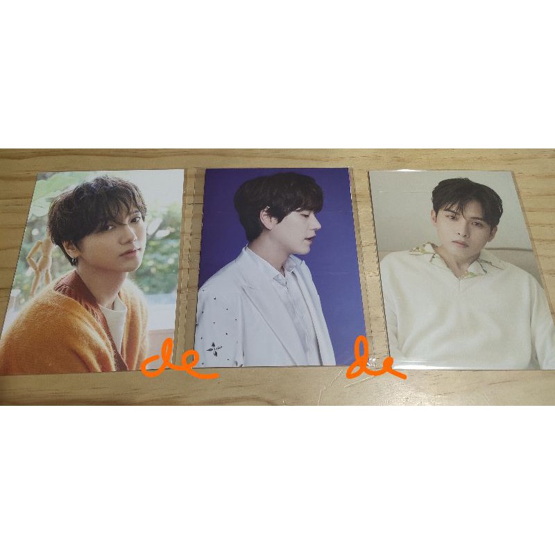 Postcard Official Super Junior Beyond Live Super show - Kyuhyun , 15th anniversary - Yesung Ryeowook