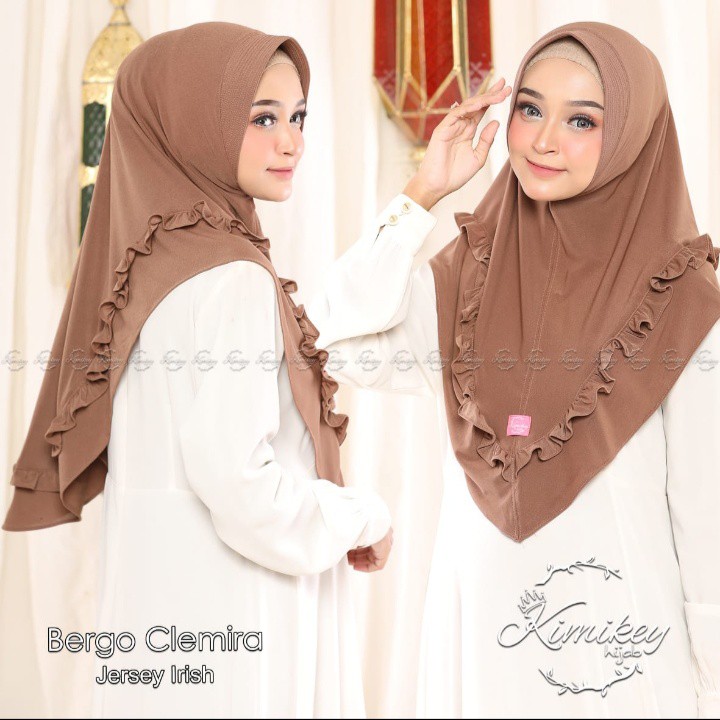 HIJAB INSTANT/ BERGO CLEMERA ORI DG