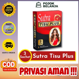 Image of Sutra Tisu Plus Isi 3 Sachet - Tissue sutra Plus Tanpa Dibilas /Tissu Magic plus - sensitif Tisu Tahan Lama / BISA BAYAR DITEMPAT (COD)