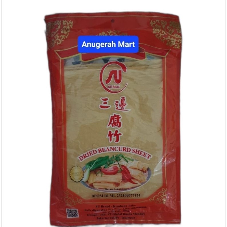 

Kembang Tahu Lebar Lembar Su Brand 100gr