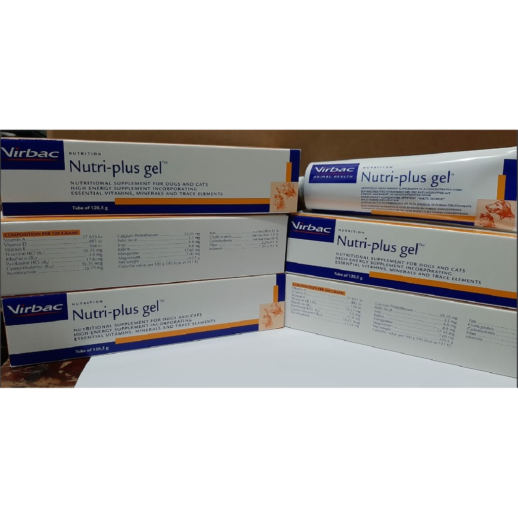 Nutri Plus Gel size 120,5 gr - Nutrisi &amp; Suplemen Anjing &amp; Kucing