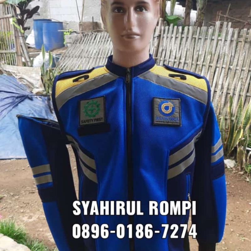 ROMKET JASA MARGA (ROMPI JAKET) BISA CUSTOM LOGO