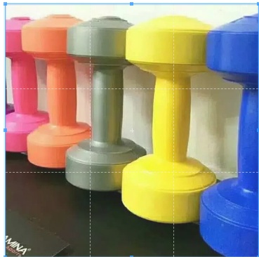 Barbel Dumbell plastik Harga 2Pcs Win star 3Kg ILHAM COLEKTION