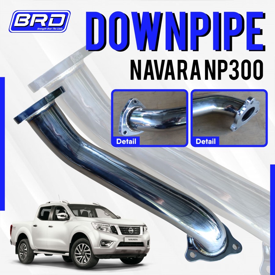 Downpipe Knalpot BRD Thailand Nissan Navara Downpipe Original