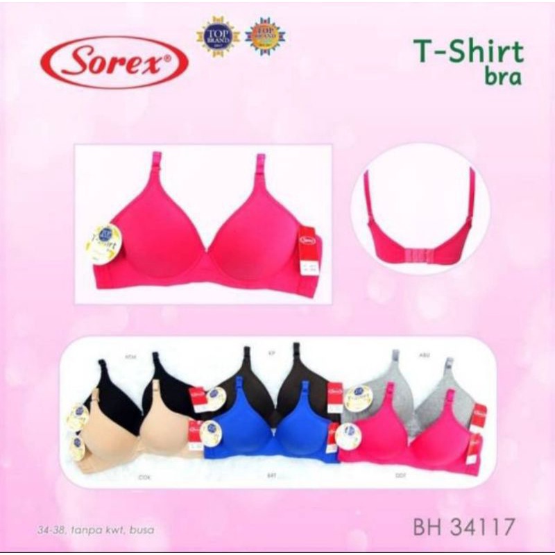 Bra BH Sorex 34149 Tanpa Kawat T- Shirt Bra
