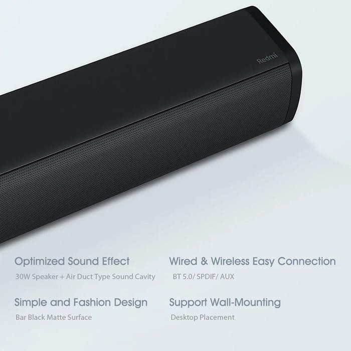 Xiaomi Redmi TV Soundbar Speaker Bluetooth 30w - Home Theater - BT - Aux - SDPIF