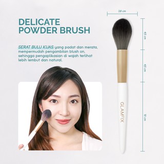 Jual GLAMFIX Classic | Delicate | Glow | Fancy Brush _ Kuas Makeup ...