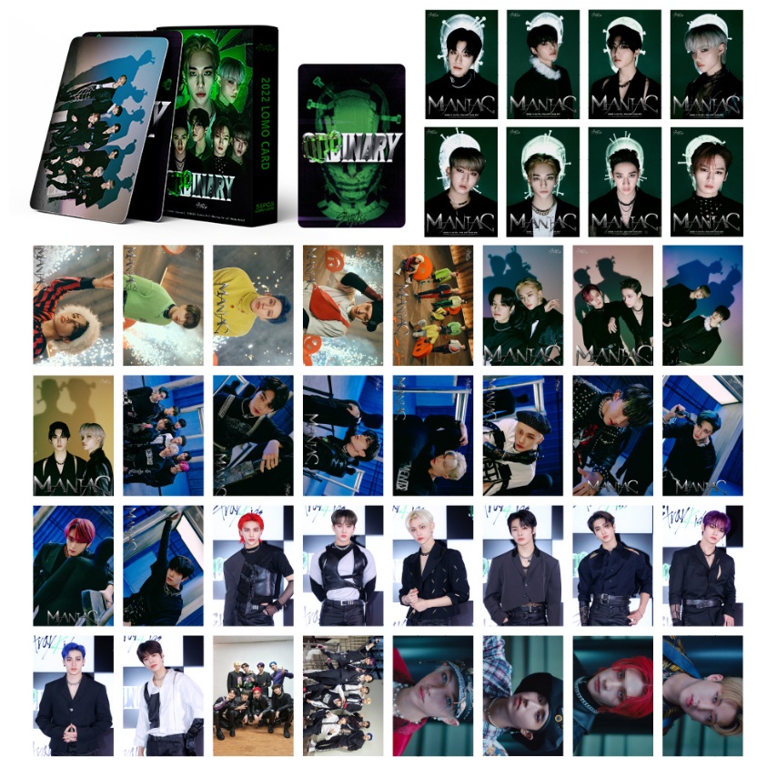 54pcs Kartu Foto Lomo TWICE Stray Kids