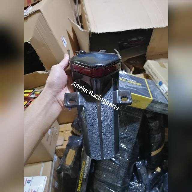 spakbor lampu stop belakang motor dtracker new klx 150 bf G klx 150s stoplamp klx bf klx s led  3In1