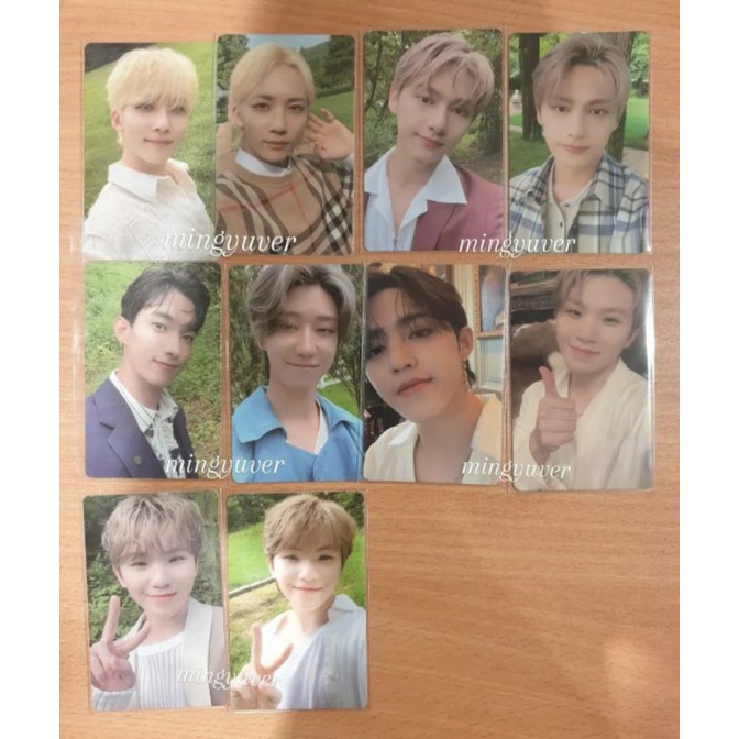 Photocards Social Club SEVENTEEN (Soco, da capo, al fine) pv svt