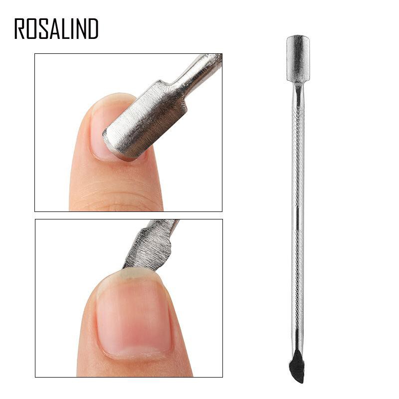 ~AB~ Nail Art Remover Tools Alat Penghapus Cat Kuku Cuticle Pusher Pendorong Kutikula