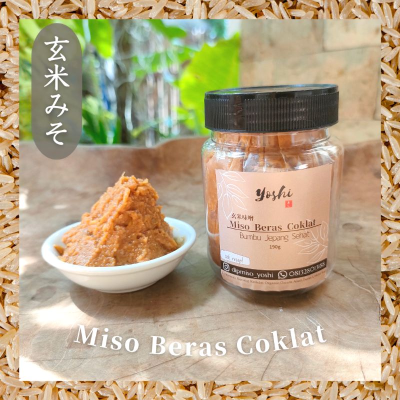 

Paste Miso Beras Coklat Organik