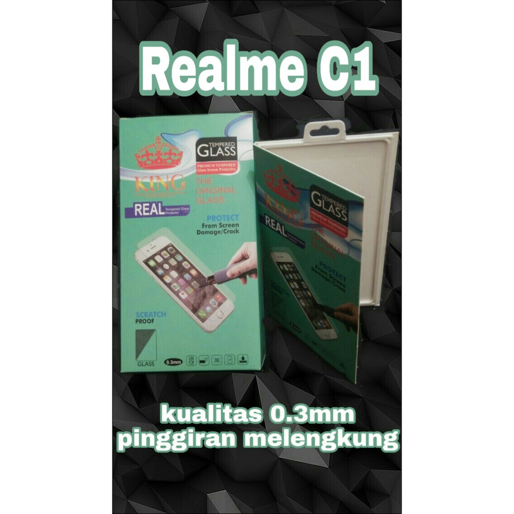 (GARANSI)Tempered Glass RealMe 2/Me 2 Pro/Me C1/Me K1