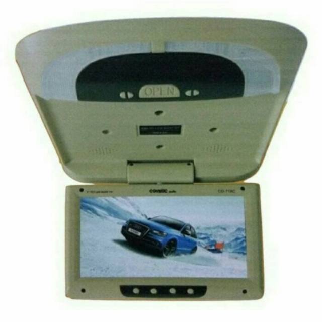 Tv monitor roof 7 inch coustic CA-718 TFT