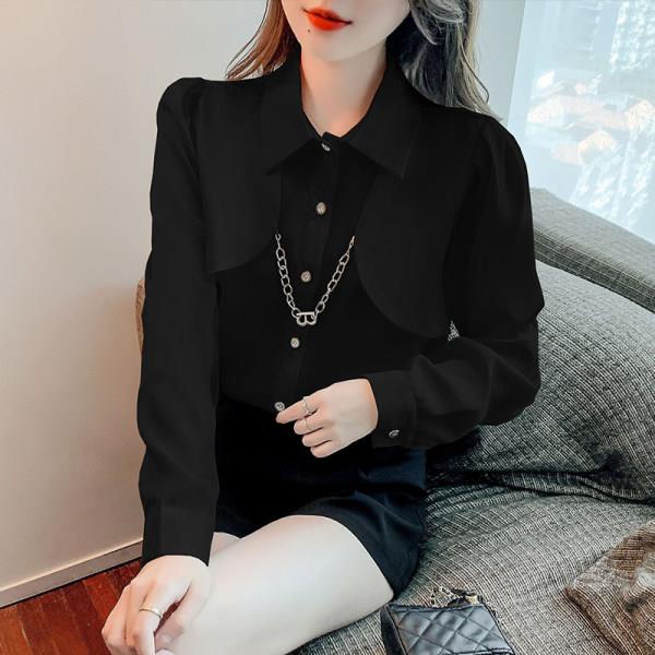 ZANETA-KEMEJA CLAUDI FASHION IMPORT PREMIUM/KEMEJA KANTOR/KEMEJA HITAM PUTIH SY295