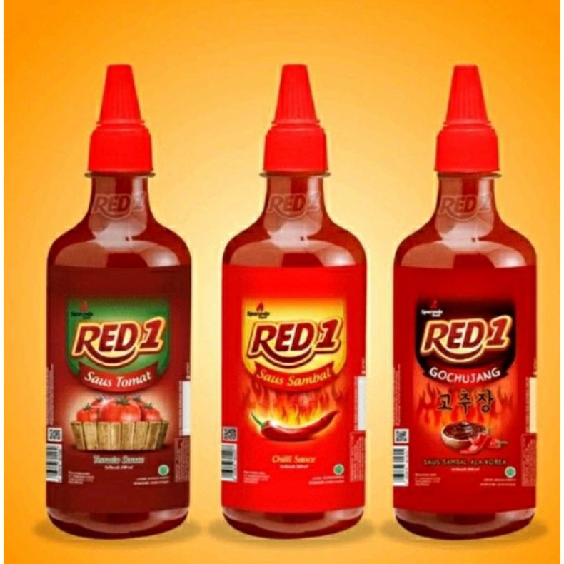 Red1 Gochujang Halal 300ml Saus Sambal Korea Red1 Saus Tomat