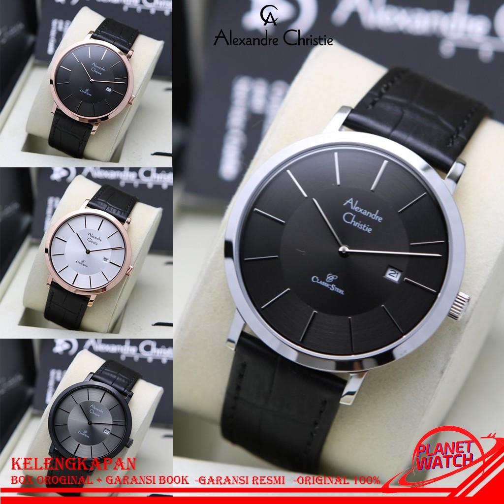 ALEXANDER CHRISTIE PRIA ORIGINAL JAM TANGAN ALEXANDRE CHRISTIE PRIA JAM ALEXANDER CHRISTIE AC 8599