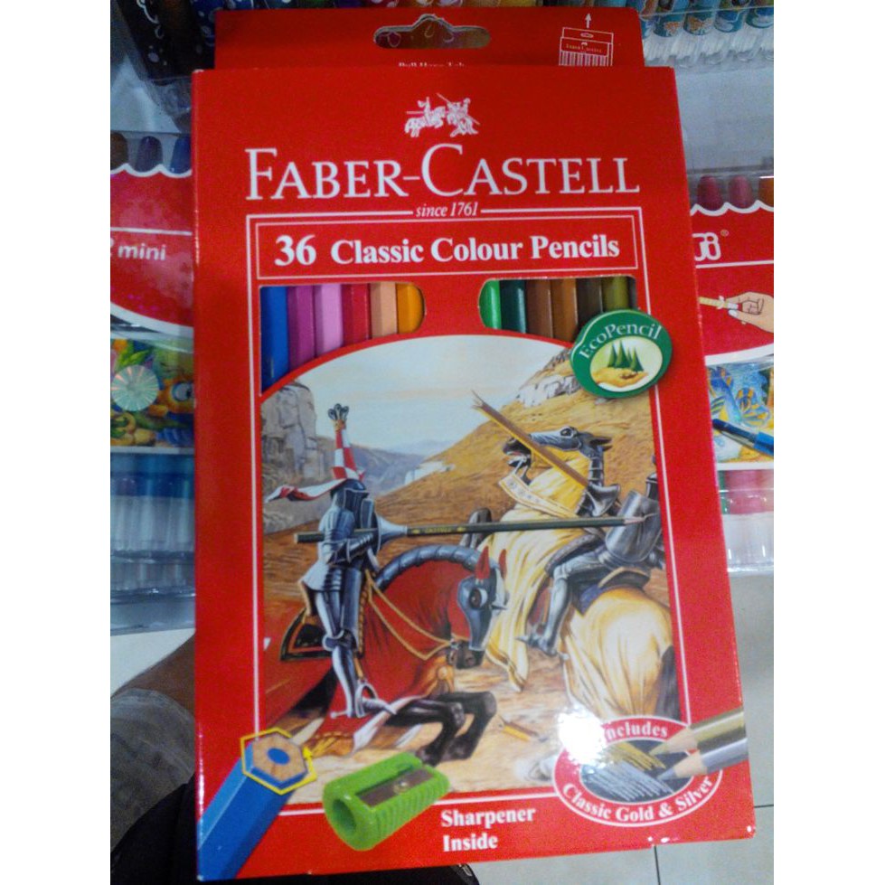 

FABER CASTELL 36 CLASSIC COLOUR PENCILS