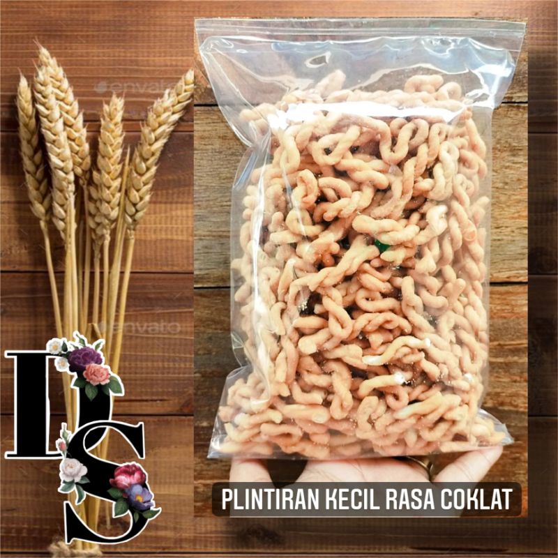 

Snack plintiran kecil rasa coklat