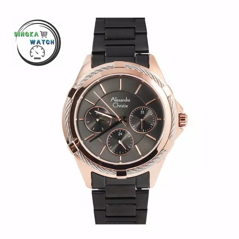 JAM TANGAN CEWEK ALEXANDRE CHRISTIE AC ORI SERI 2841BF