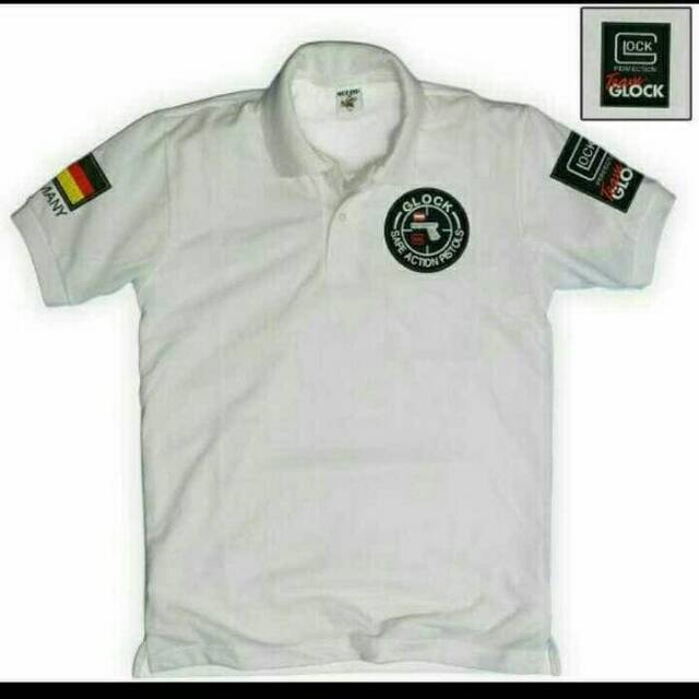 Kaos kerah/poloshirt TEAM GLOCK SAFE ACTION PISTOL