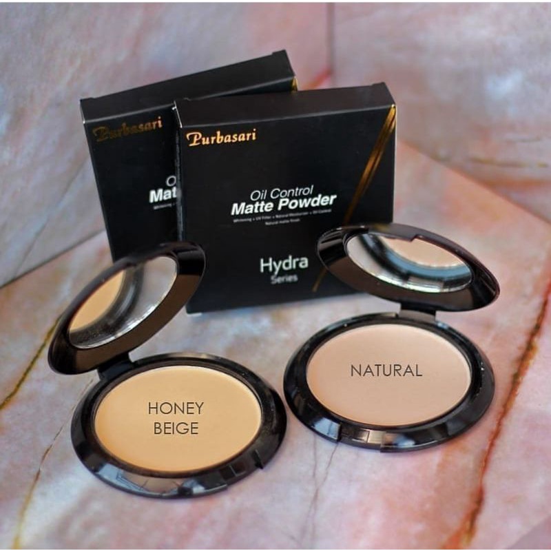 PURBASARI Oil Control Matte Powder Caramel | Cream | Honey Beige | Natural 12 gr