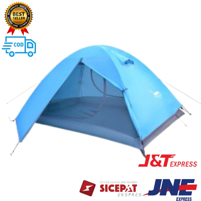 Tenda dome - Tenda Camping - Tenda Dome Double Layer - Tenda Kapasitas 2 Orang - Tenda Kemah