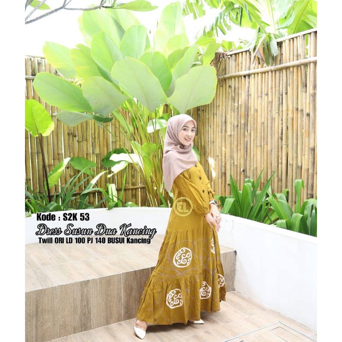 gamis elzhaf S2K 53 twill ori semarang