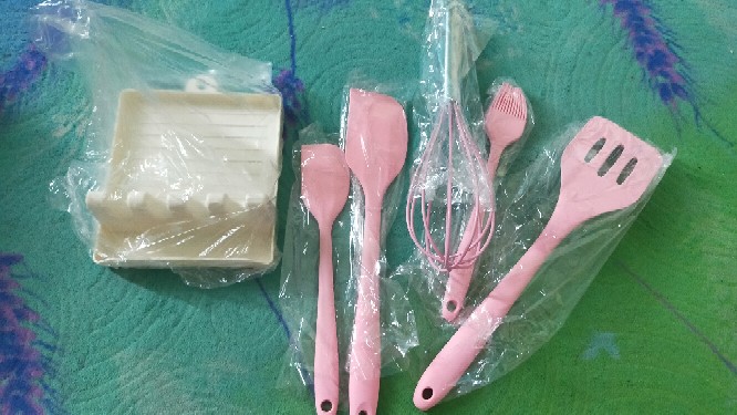Holder Peralatan Masak Hp883m Rak Spatula Sutil Tutup Panci Non-slip