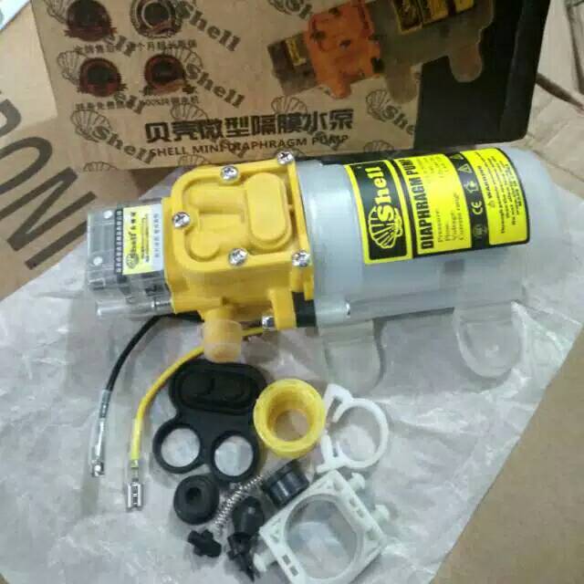 Dinamo Pompa Air DC 12Volt Shell High Pressure