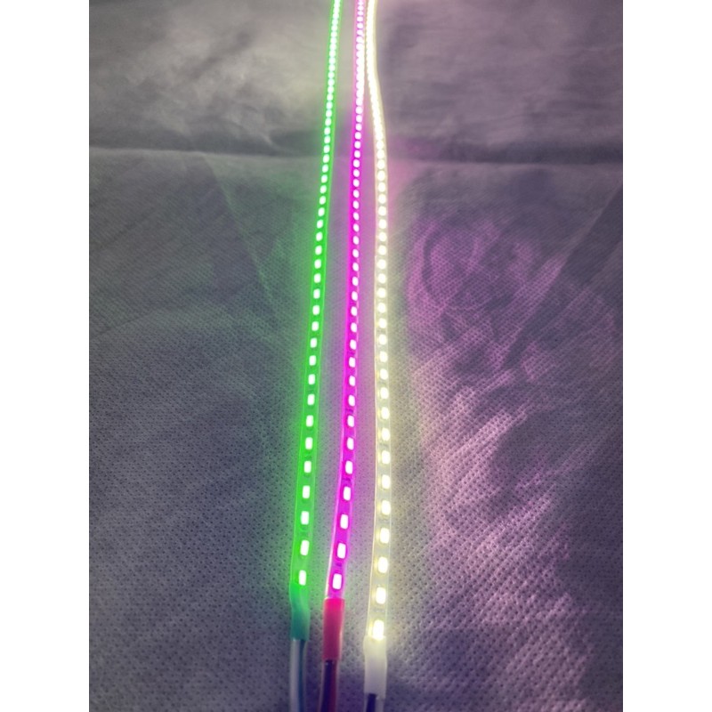 LAMPU LED ALIS KARET CUMI 60CM 12Volt 2Mode Diam Kedip Waterproof Universal