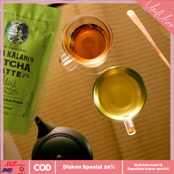 

⭐COD⭐ Nona Kalani’s Matcha Latte Ginger + Fiber
