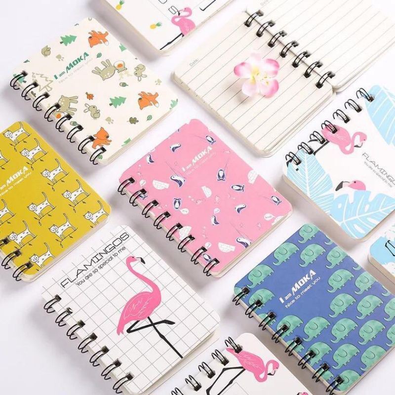 NOTEBOOK MINI Banyak Motif Memo 80Lembar