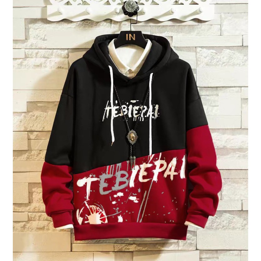 HipNop TEBIBI JAKET SWEATER HOODIE UNISEX JUMPER POLOS VARIASI SELETING PAKAIAN UNISEX WARNA PUTIH