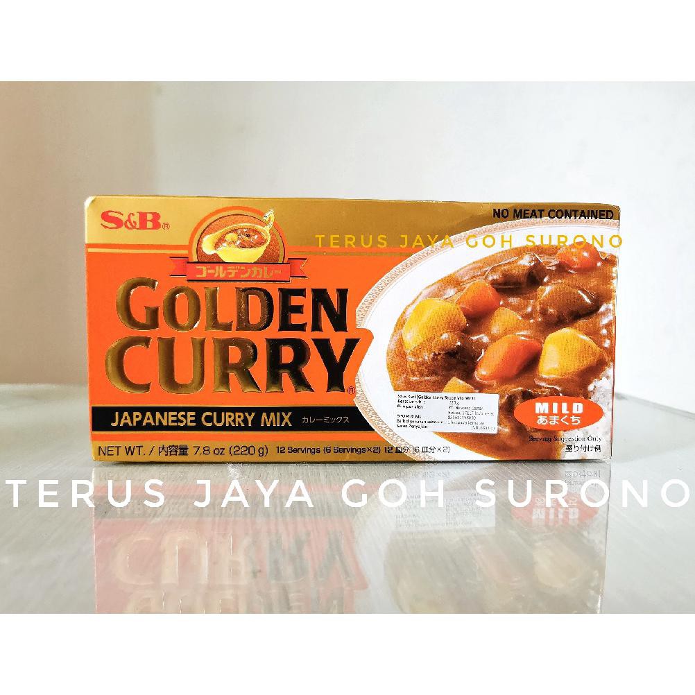 

{BISA COD} S&B Golden Curry Mild 220g Bumbu Kari Jepang BUMBU KARE HEMAT [Kode 1|Kode 2|Kode 3|Kode
