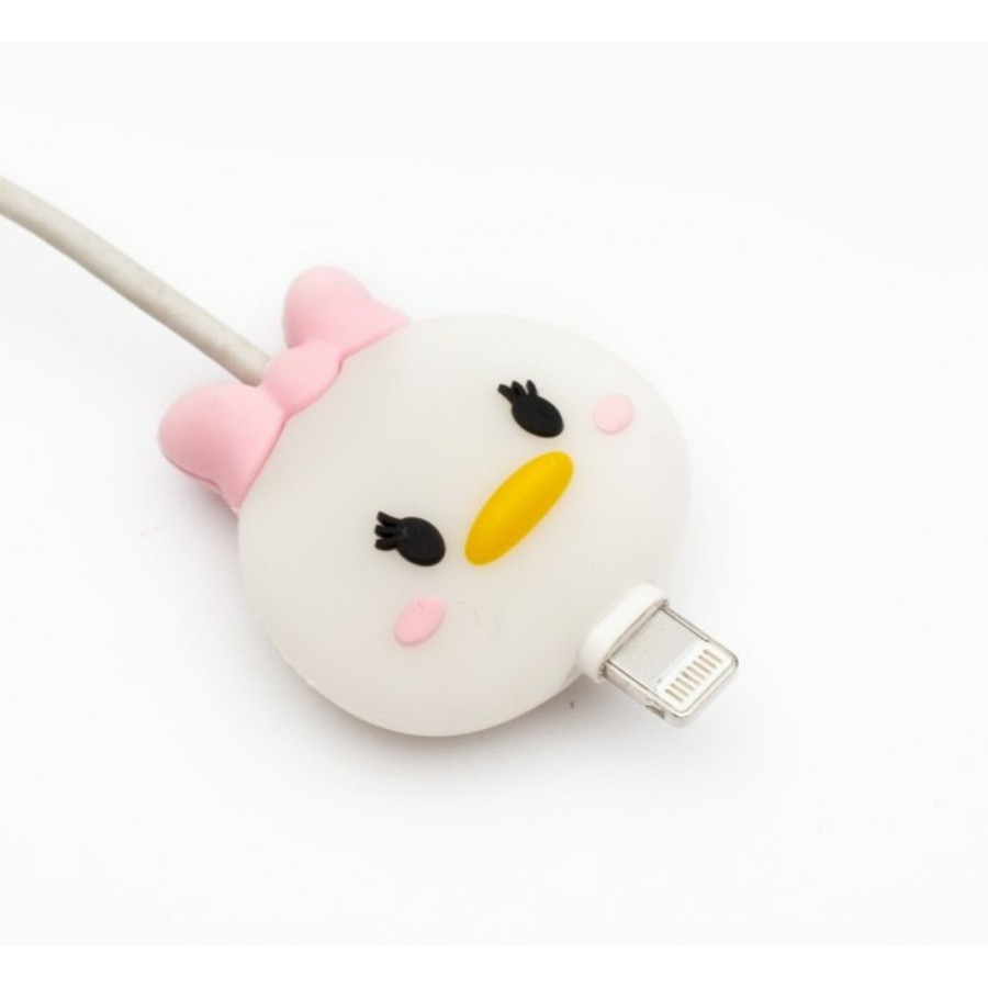 CABLE BITE Pelindung Ujung Kabel Cord Protector Saver Kartun Karakter Disney Tsum Tsum