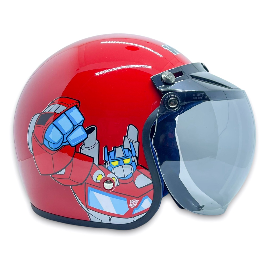 Helm Anak WTO Semi Retro - Rescue Bots