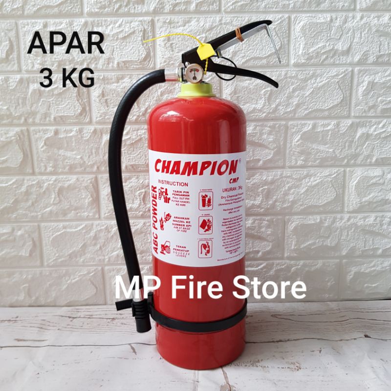 APAR 3 kg / Tabung Pemadam Api Ringan / fire extinguisher ABC Powder