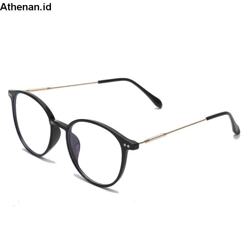 Kacamata Anti Radiasi Komputer Korea Retro Kaca mata Wanita Versatile Optical Glasses