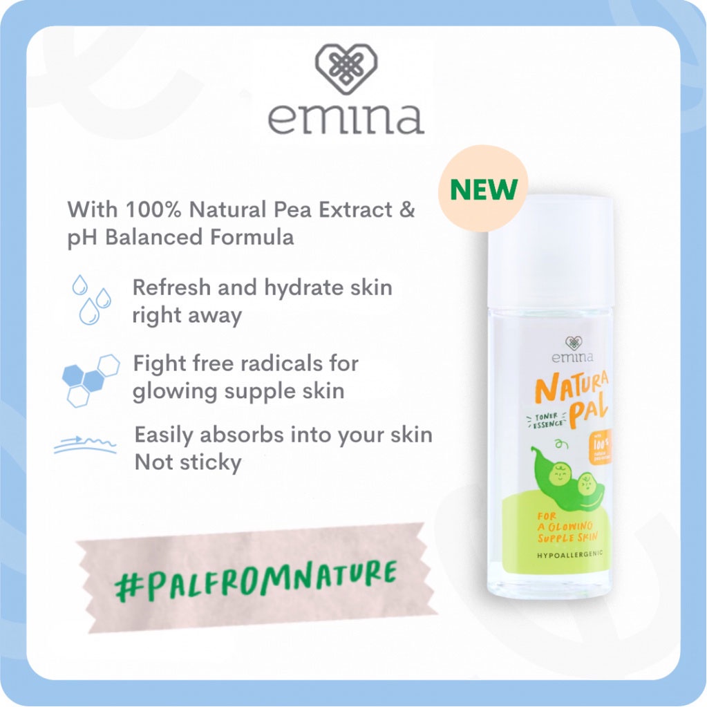 EMINA Natura Pal Toner Essence 100mL