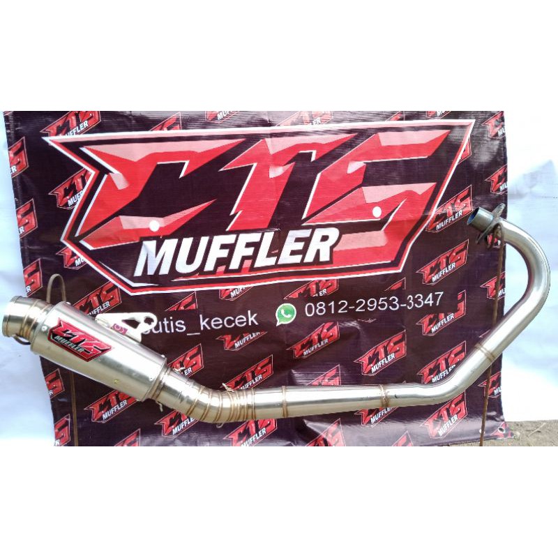 KNALPOT CTS MUFFLER TERLARIS CB,Gl,MP,TIGER