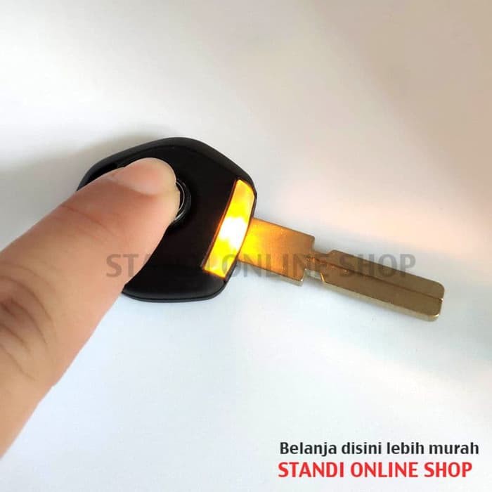 Casing Kunci Remote Key BMW E34 E36 1 Tombol Lampu LED