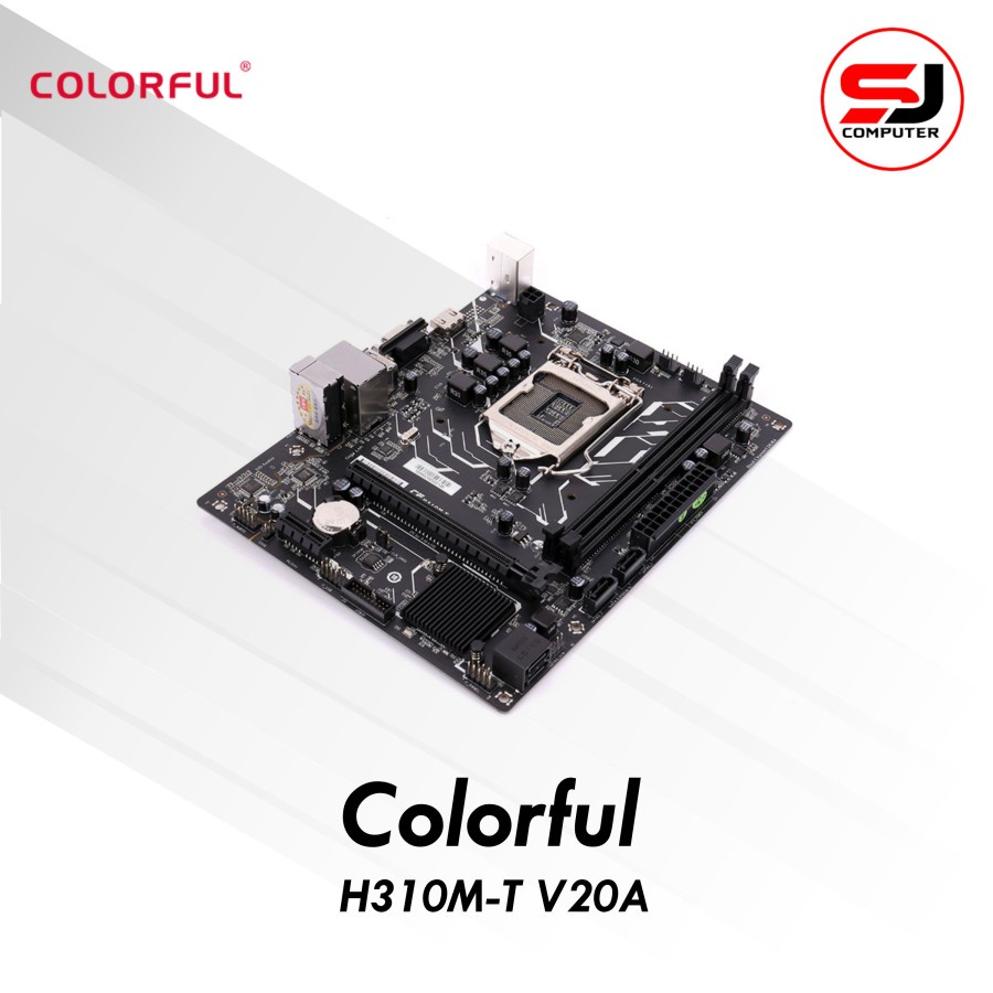 Motherboard Colorful H310M-T V20A for iNTEL GEN 6 7 8 MOTHERBOARD H310