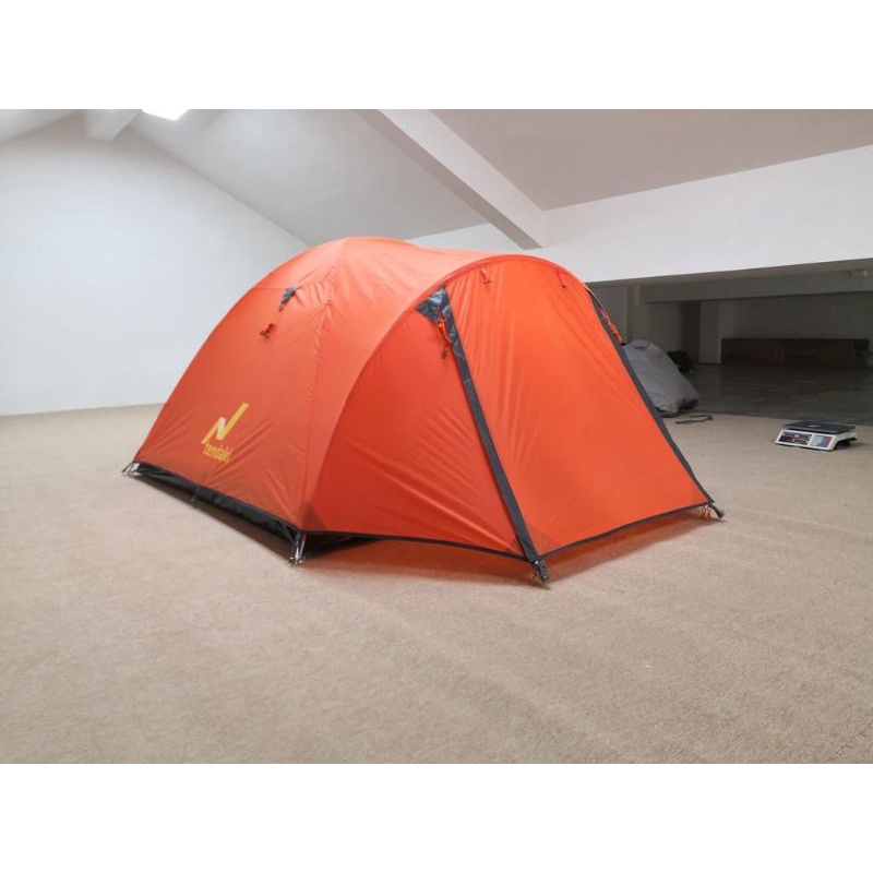 tenda camping mountain inn sports borneo 2 double layer kaps 2-3 orang