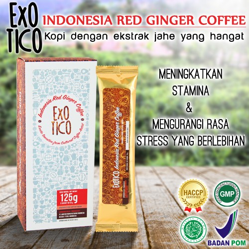

Exotico Indonesia Red Ginger Coffee