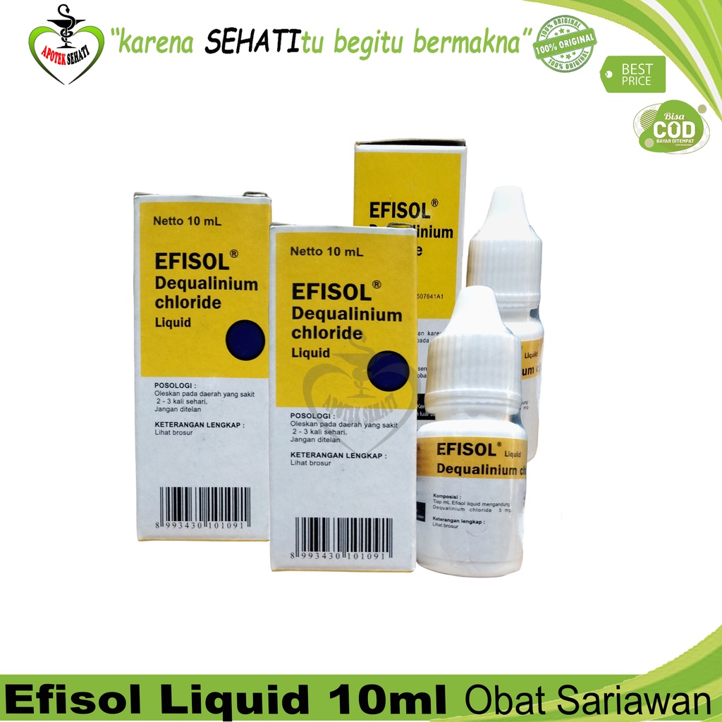 Efisol Liquid Obat sariawan Pengganti Albotyl