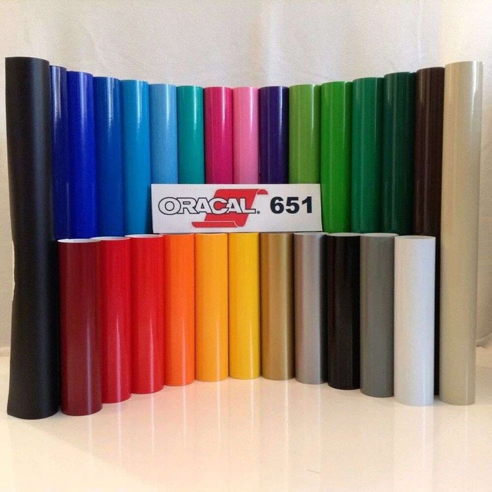 stiker oracal 651 series glosy/matte