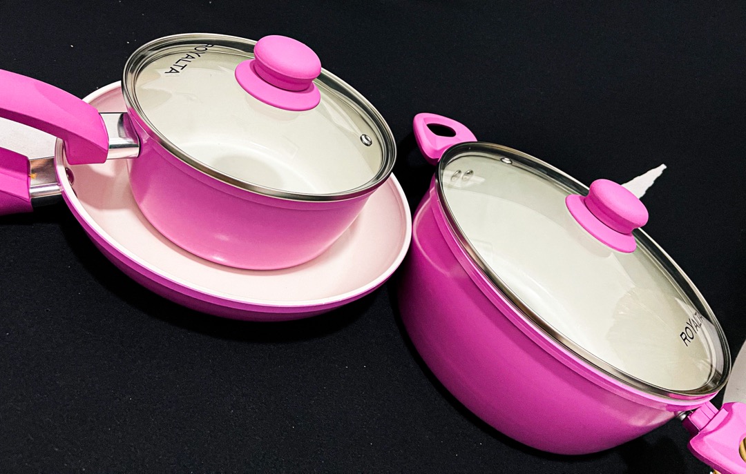 1set Panci Set 5 Pcs Barang Berkualitas Tinggi Royalta