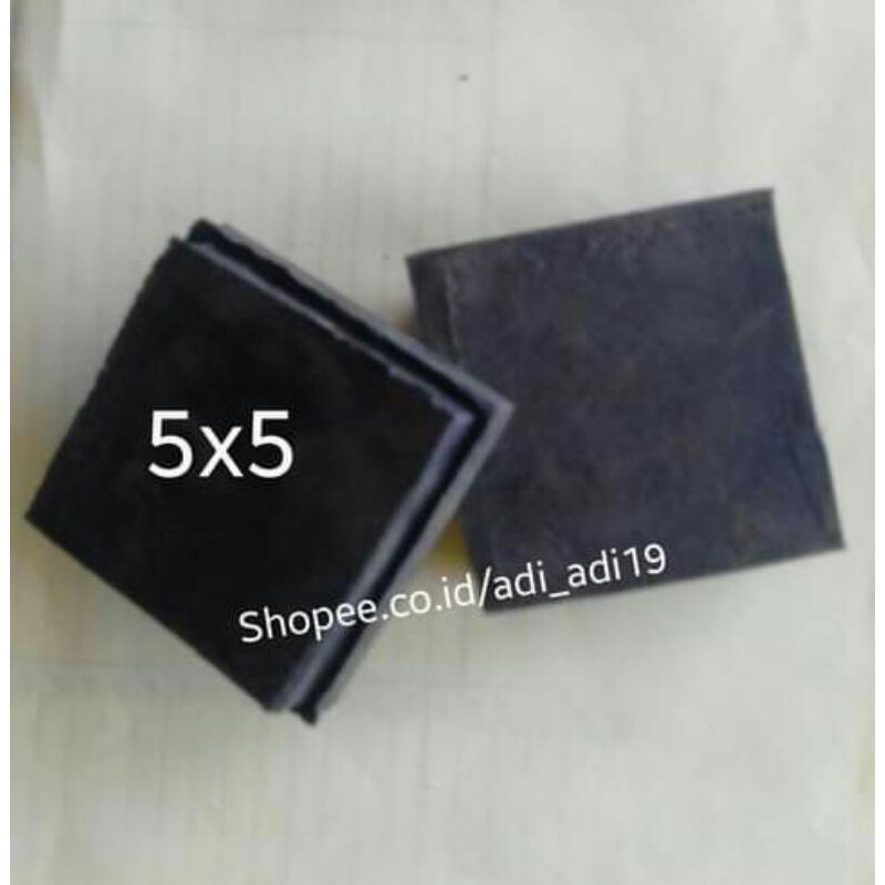 karet holo ukuran 5x5 isi 2 pcs