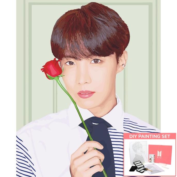 BTS DIY Paintings j-hope - Do it Yourself Lukisan BTS